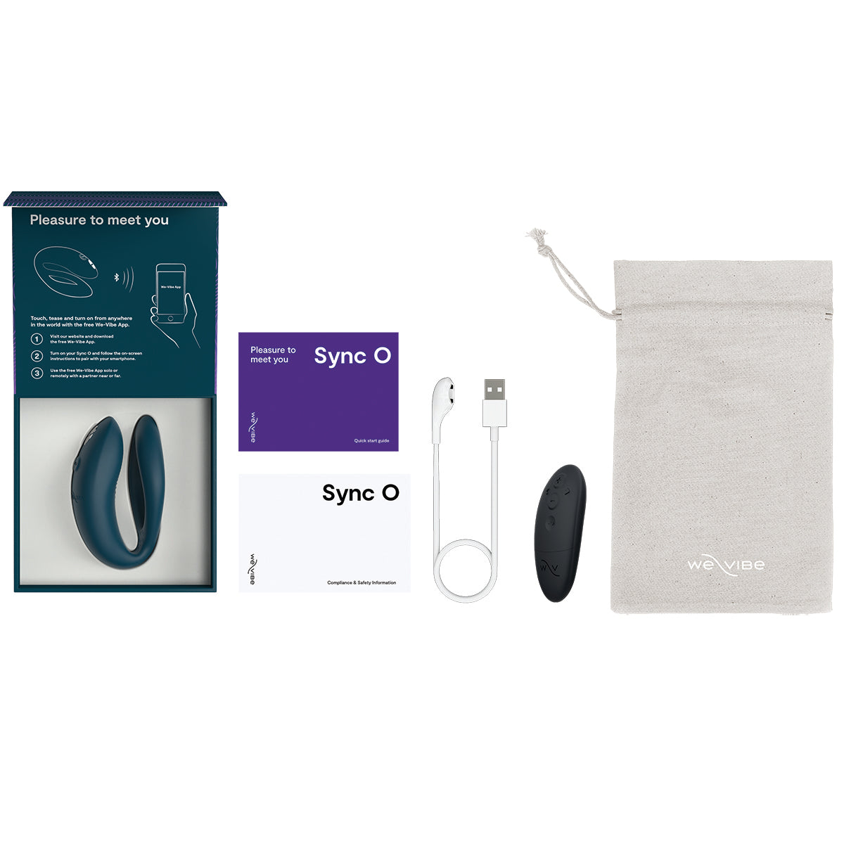 We-Vibe® Sync O - Couples Vibrator - Velvet Green