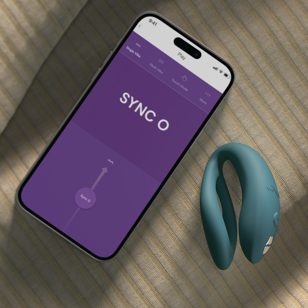 We-Vibe® Sync O - Couples Vibrator - Velvet Green