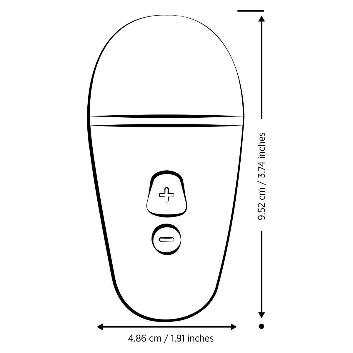 ROMP - Free X Clitoral Stimulator - Purple