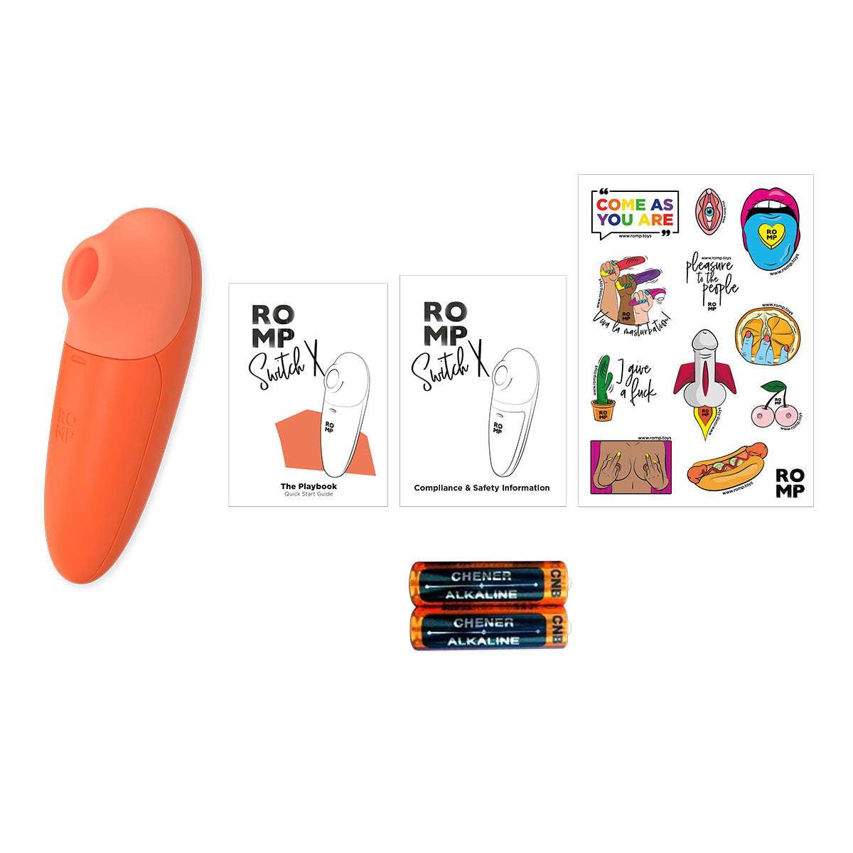 ROMP - Switch X Clitoral Stimulator - Orange