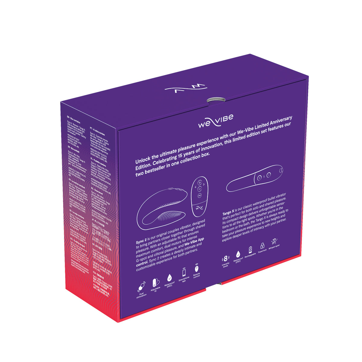 We-Vibe® Édition limitée Anniversaire – 15 ans de plaisirs partagés