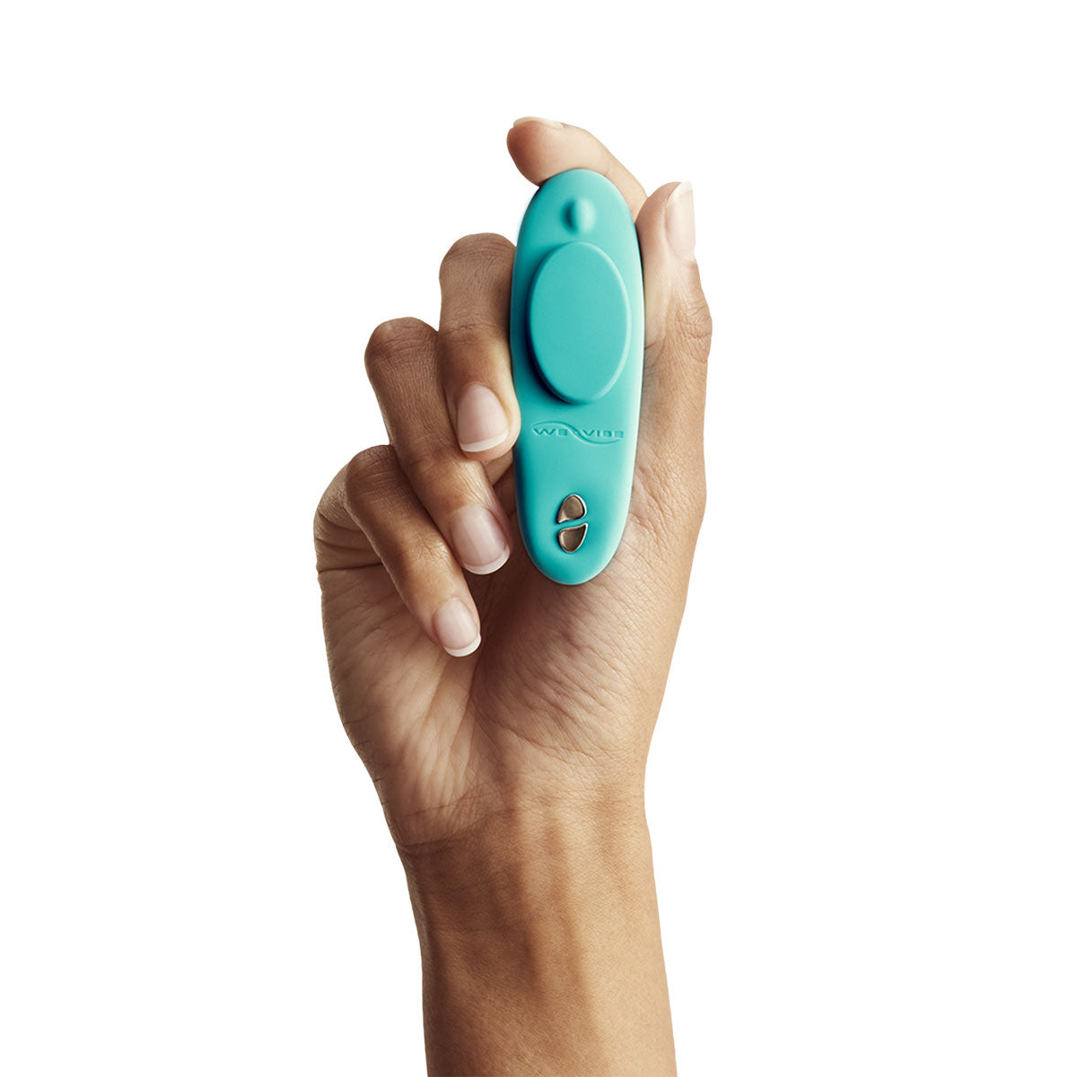 We-Vibe® Moxie+ - Wearable Clitoral Vibrator - Aqua
