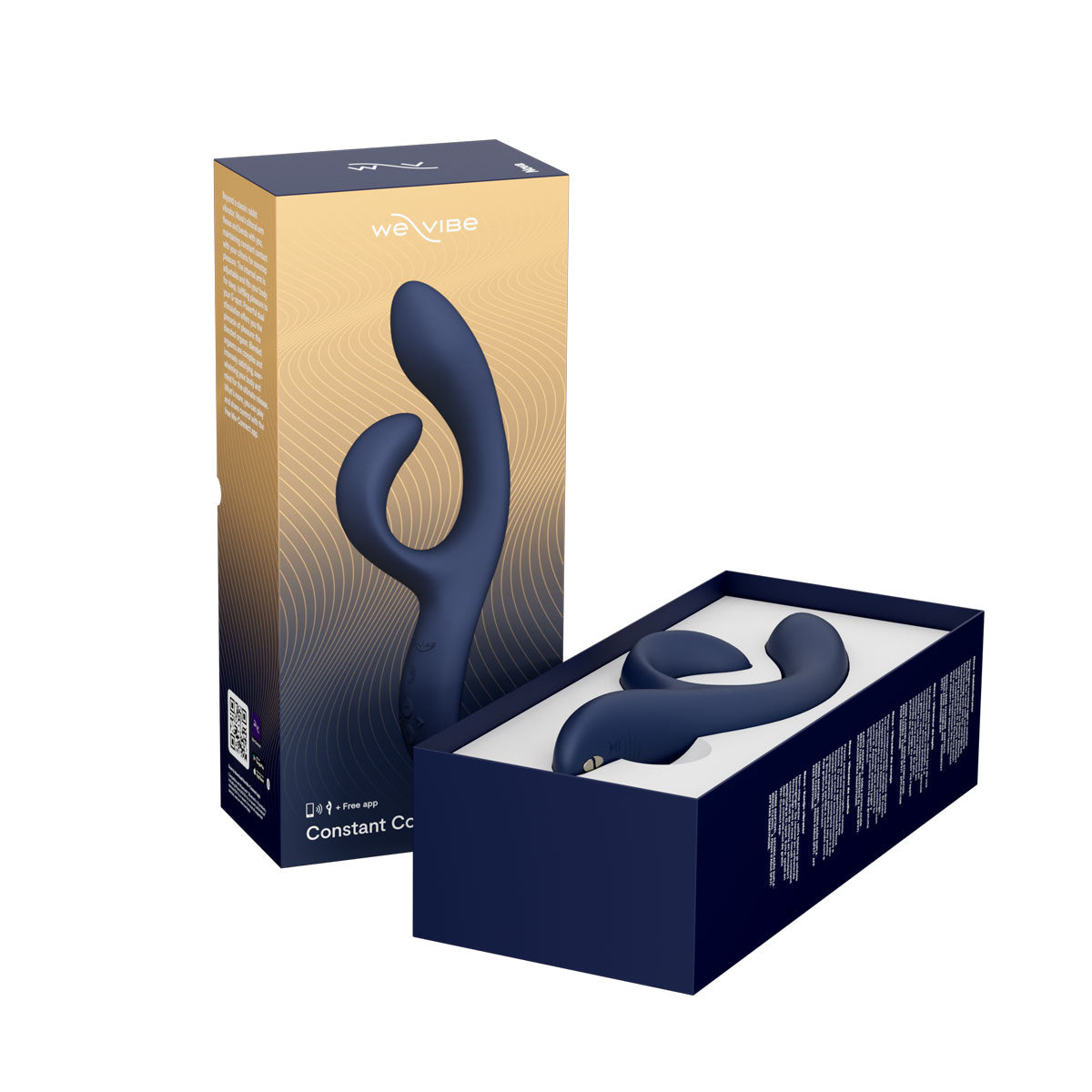 We-Vibe® Nova - Vibromasseur Lapin - Bleu Nuit