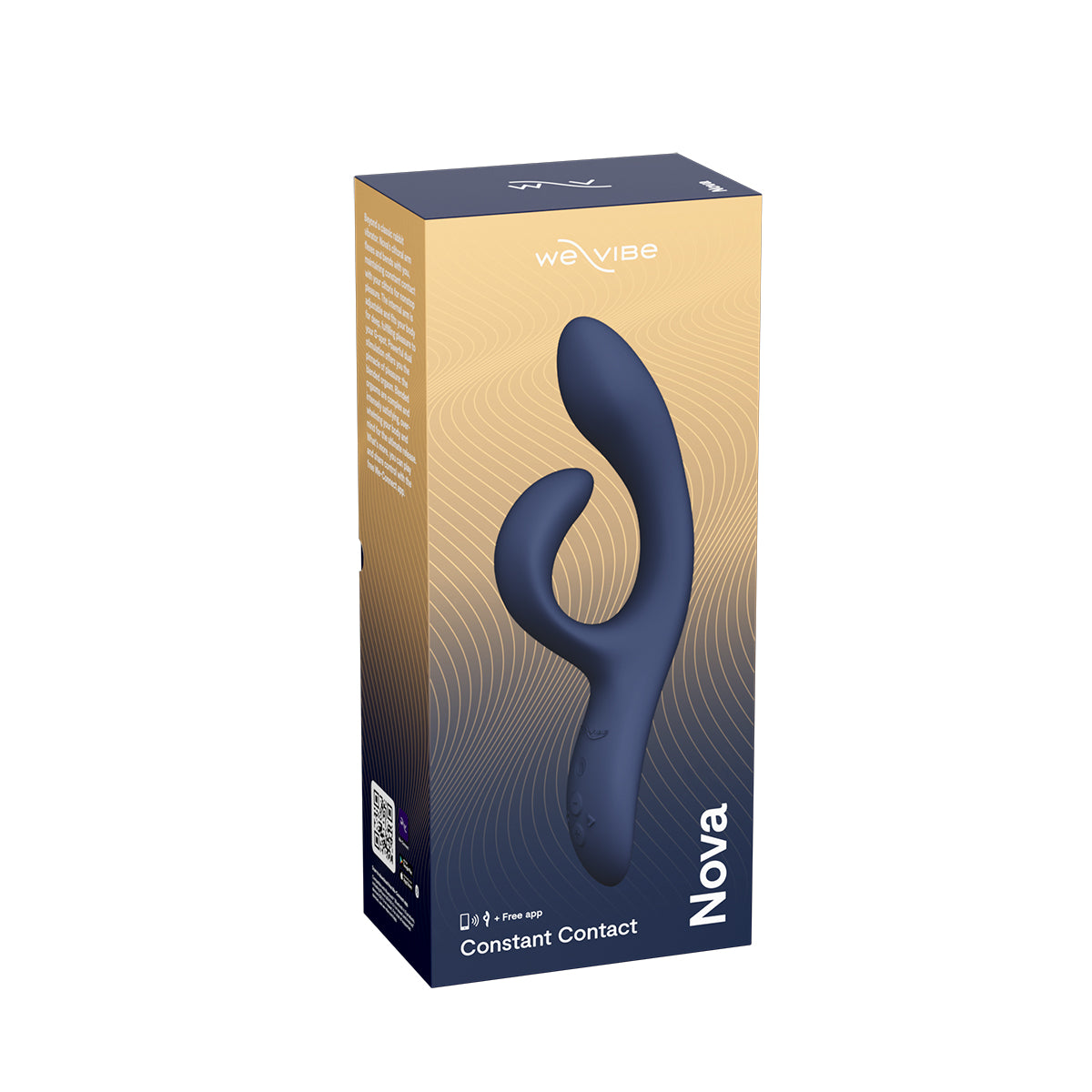 We-Vibe® Nova - Vibromasseur Lapin - Bleu Nuit