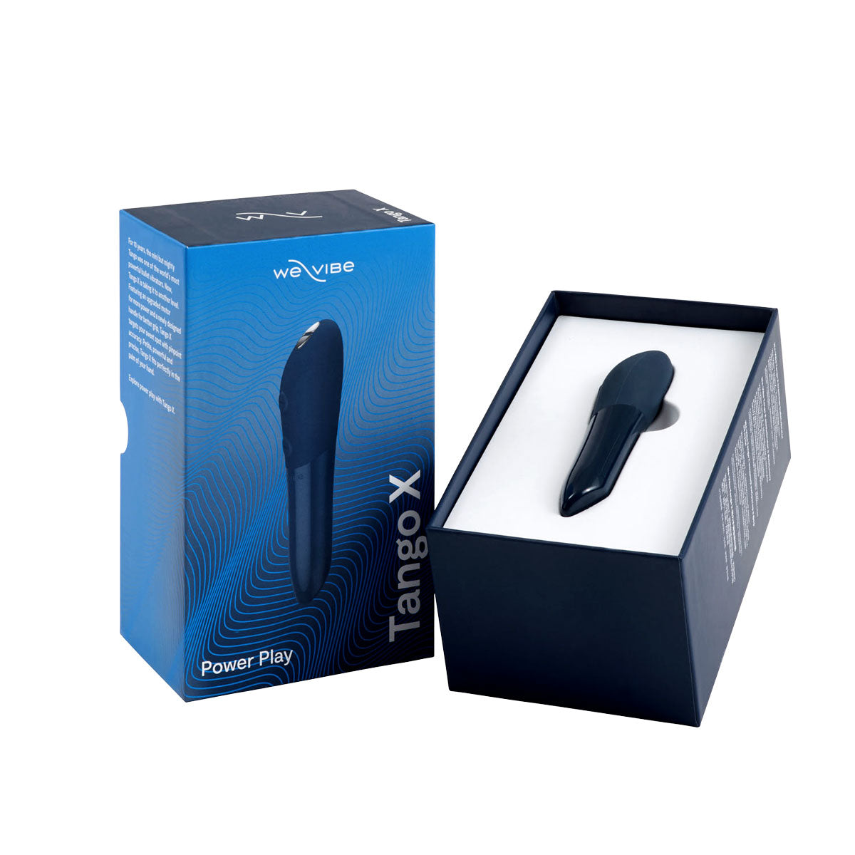 Les favoris de toujours We-Vibe® - Ensemble édition spéciale Masseur vibrant à poser et Vibrateur-balle - Velours/Bleu nuit
