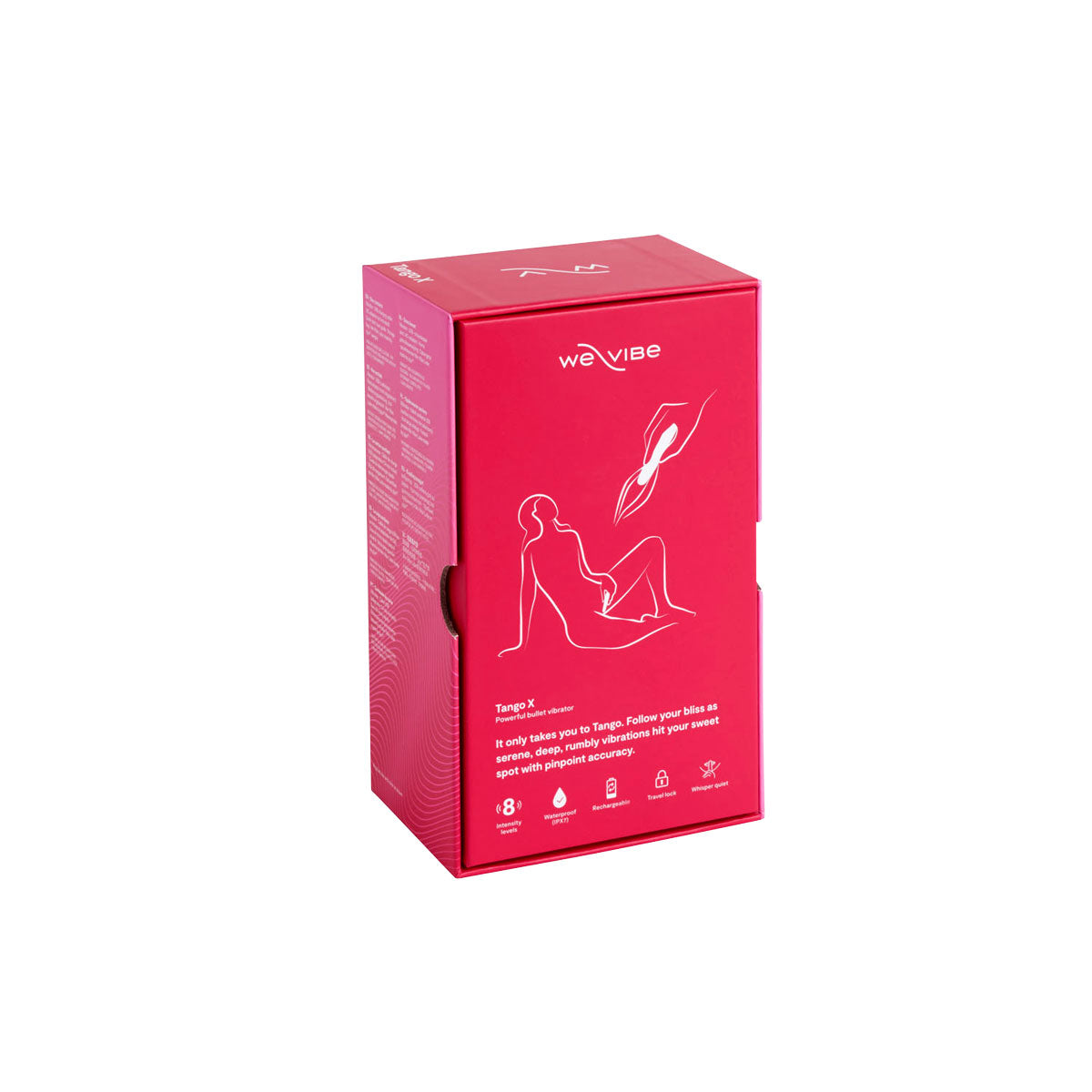 We-Vibe® Forever Favorites - Lay-On Vibrating Massager & Bullet Vibrator Special Edition Set - Red/Coral