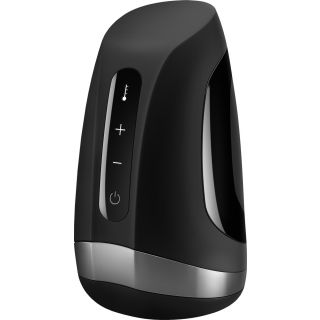 Satisfyer Men – Warming and Vibrating Masturbator – Black
