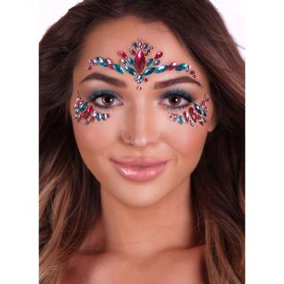 Glitter Joy - Face Jewels – Blue, Pink