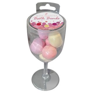 Wine-Scented Bath Bombs