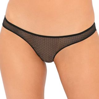 Rene Rofe – Pure Envy Crotchless Panty – Black – M/L