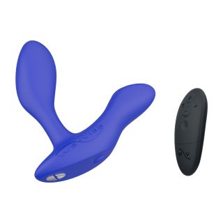 We-Vibe Vector+ - Vibrating Prostate Massager – Royal Blue