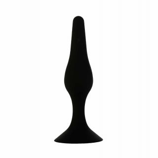 Pure Love -  Silicone Butt Plug - Black