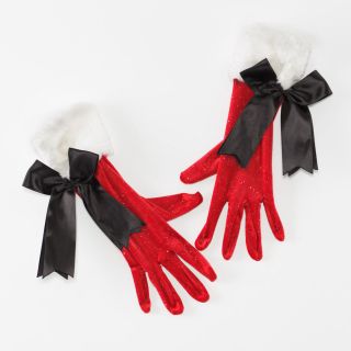 Coquette® Sexy Santa Gloves – Red – O/S