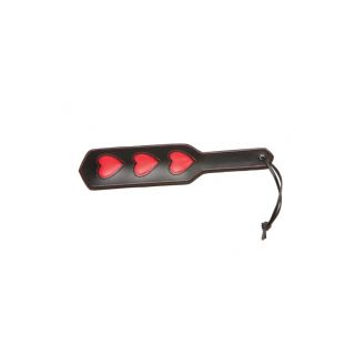 X-Play by Allure - Heart Impression Paddle - Black