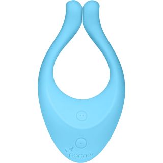 Satisfyer Partner Multifun 1 - Couples Vibrator-Aqua Blue