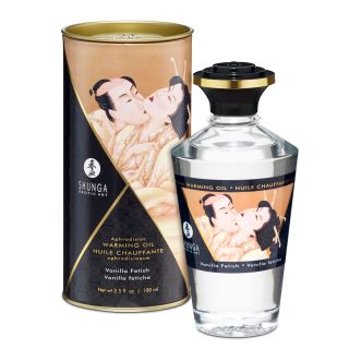 Shunga – Warming Oil – Vanilla Fetish – 3.5 oz/100 ml