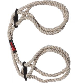 Doc Johnson – Kink – Hemp Bondage Wrist or Ankle Rope Cuffs-Natural