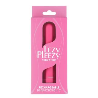 Eezy Pleezy - 5" Rechargeable – Pink