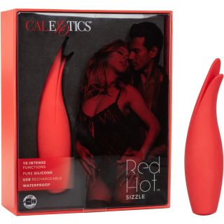 CalExotics – Red Hot Sizzle – Clitoral Vibrator – Red 