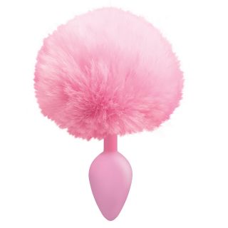 Icon Brands - Cottontails Silicone Butt Plug - Pink