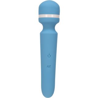 BMS - Wonderlust Destiny - Vibrating Wand - Rechargeable - Blue