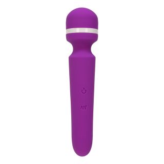 Pure Love® - Vibrating Massage Wand With 20 Functions - Purple