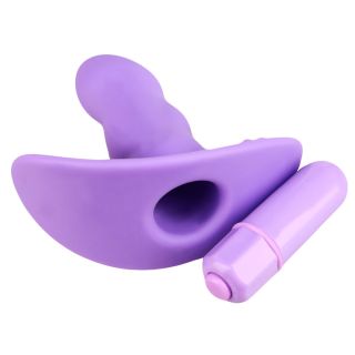 3" Mystery High Silicone Mini Vibrator - Purple