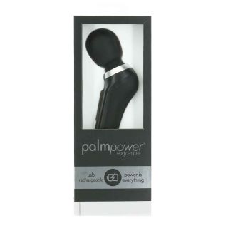 BMS - PalmPower Extreme - Rechargeable Massage Wand - Black