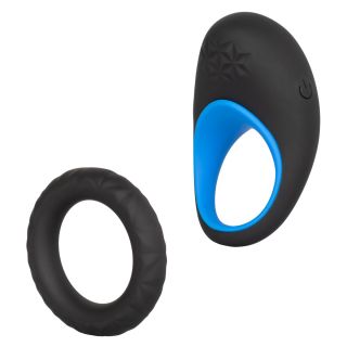 CalExotics – Link Up Max Vibrating Cock Ring – Blue 