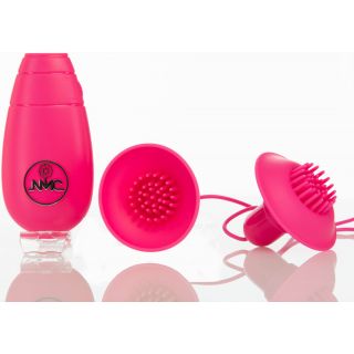 Double Double Silicone Nipple & Clitoral Teasers - Pink