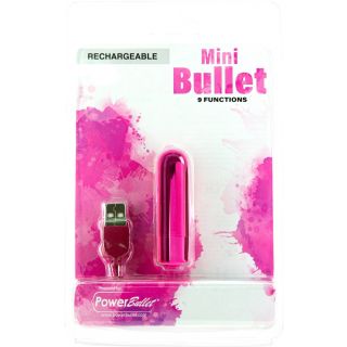 BMS - Mini Bullet Vibrator - Rechargeable - Pink