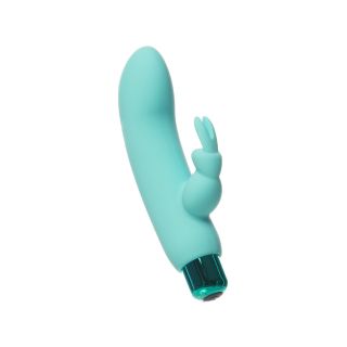 BMS – Alice’s Bunny – Rechargeable Bullet with Removable Rabbit Sleeve – Teal