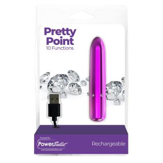 BMS – Pretty Point – Bullet Vibrator – Rechargeable – Purple