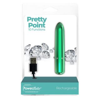 BMS – Pretty Point – Bullet Vibrator – Rechargeable – Teal