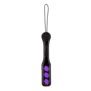 Punishment - Purple Lips Paddle – Black