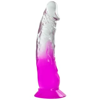 6 Inch Two Tone Dildo - Purple