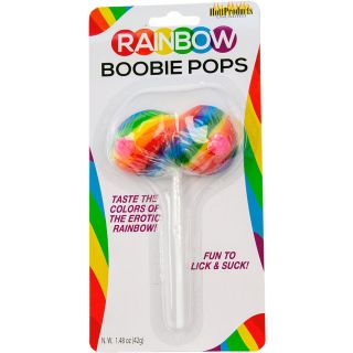 Rainbow Boobie Pops