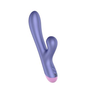 ROMP - Reverb - Double Trouble -  Clitoral And G-Spot Stimulator – Purple