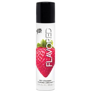 Wet Lubricant - Flavored - 1 oz-Sexy Strawberry
