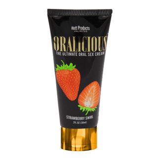 Oralicious Oral Sex Cream - Strawberry Swirl