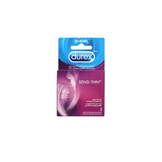Durex – Sensi-Thin Condoms – 3 Pack