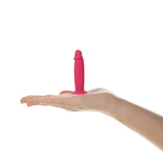 BMS – Addiction – Silly Willy – 3.3” Silicone Dildo – Pink