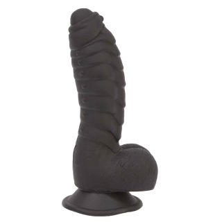 BMS - Addiction - Ben 7" Dildo With Balls - Black