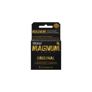 Trojan Magnum Large Condoms - 3 Pack