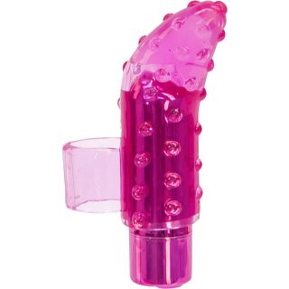 Rechargeable Frisky Finger - Vibrator & Clitoral Stimulator - Pink