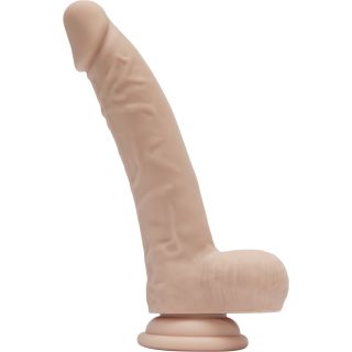 Adore U Christian - 7.5 inch Dildo with Balls - Beige