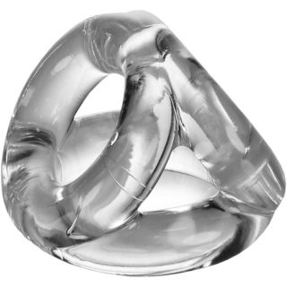 Oxballs – Tri-Sport 3 Ring Cocksling -Clear