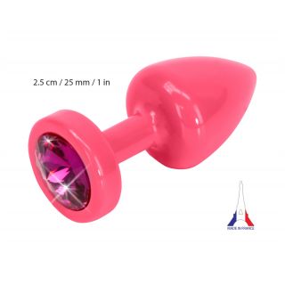 Pink Butt Plug with Swarovski Elements - Pink