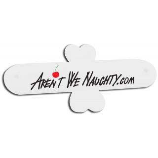 Aren't We Naughty "Pop-Me" Silicone Phone Stand - White