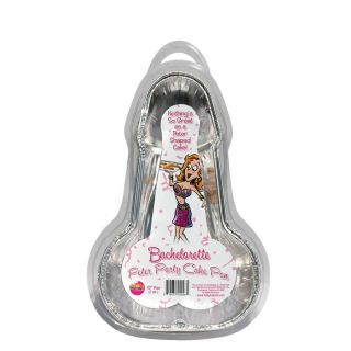 Bachelorette Pecker Party Cake Pan Medium - 2pc Set